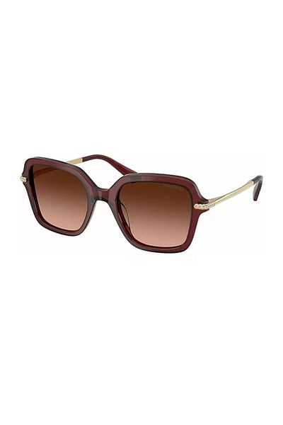 Swarovski Women's Sunglasses Swarovski SK6040 10735M 50, Plastic, Brown, 50 mm