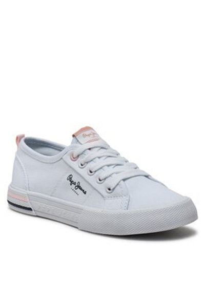 Pepe Jeans adidași pentru fete PGS30604 albi
