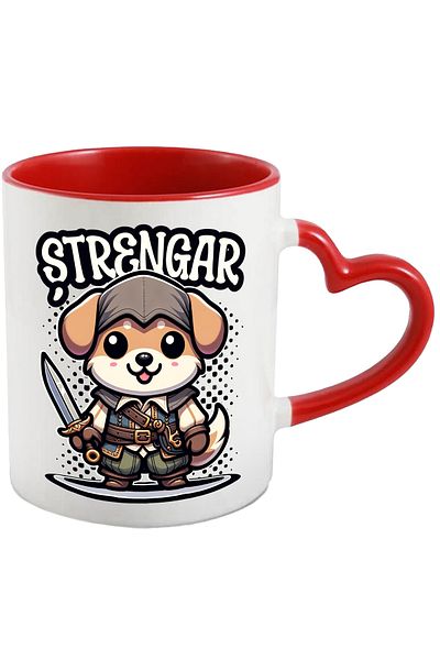 StoryGift Romania Mug Caine video game character knight assassin children, 330ml, Ceramic with Ini Handle, With,STG.