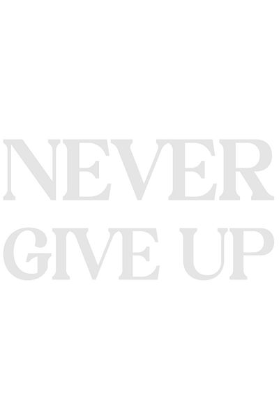 StoryGift Romania Sticker Autocolant 70CM Exterior cu mesaj motivational care te indeamna sa nu renunti niciodat