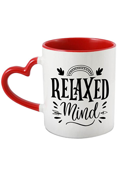 StoryGift Romania Cana cu textul in engleza "Relaxed mind" - minte relaxata m...