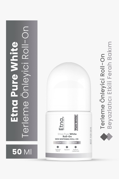 Etna Pharma PureWhite Terleme Önleyici & Ton Eşitleyici Roll-On 50 ML(Koltuk ...