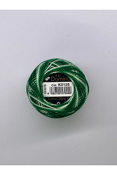 domino Κοτόν Πέρλε Νο 8 Μαρμάρινο νήμα κεντήματος