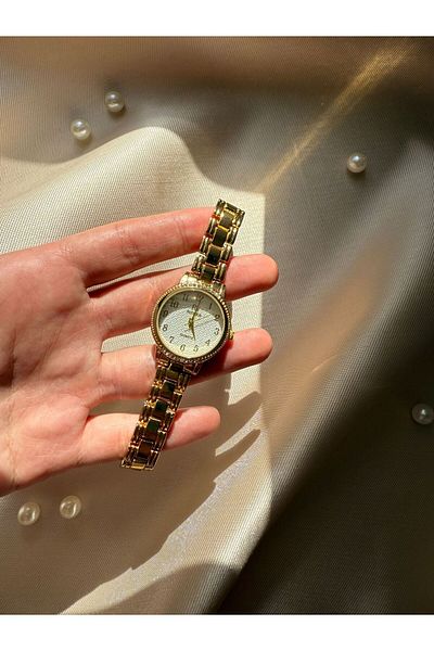 rubsey Retro Large Dial Straw Cord Vintage Women's Wristwatch
