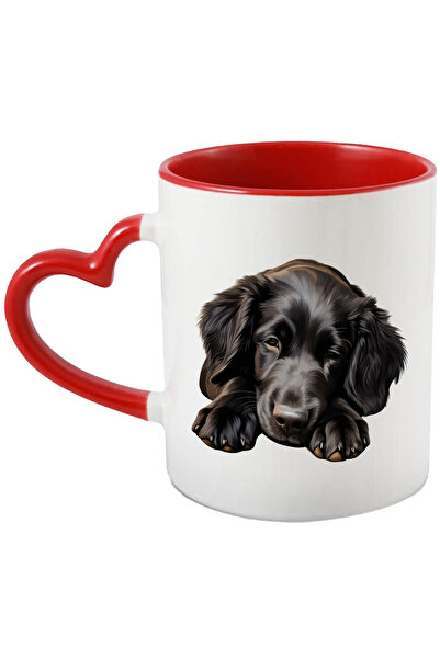 StoryGift Romania Cana cu un catel negru somnoros | ilustratie | ora de culca...