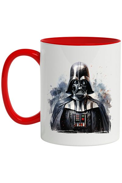 StoryGift Romania Darth Vader Mug, Illustration, Star Wars, Character, Movie Lovers, With,STG