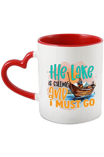 StoryGift Romania Cana cu mesajul "The lake is calling and I must go", lacul ...