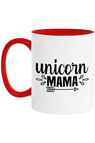 StoryGift Romania Mug for fantastic mothers who are as "rare" as unicorns - mesa, Cu,STG