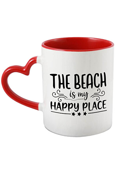 StoryGift Romania Cana cu iubitorii de vacante la mare cu mesajul "The beach is my happy place" - , Cu ,STG