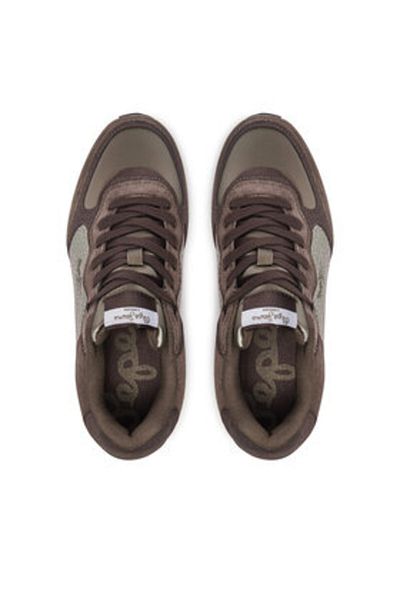 Pepe Jeans women's sneakers PLS60024 brown