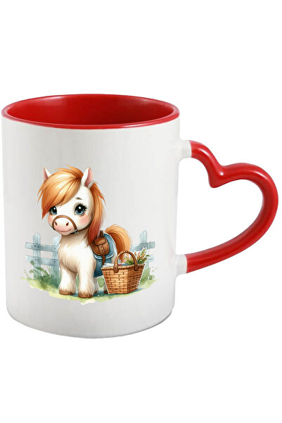 StoryGift Romania Cana cu un ponei | ilustratie | cosulet | verdeata | plante...