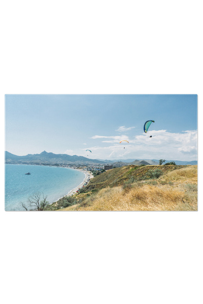 StoryGift Romania Tablou Canvas: Salt In Lumea Adrenalinei - Parapantism Intr...