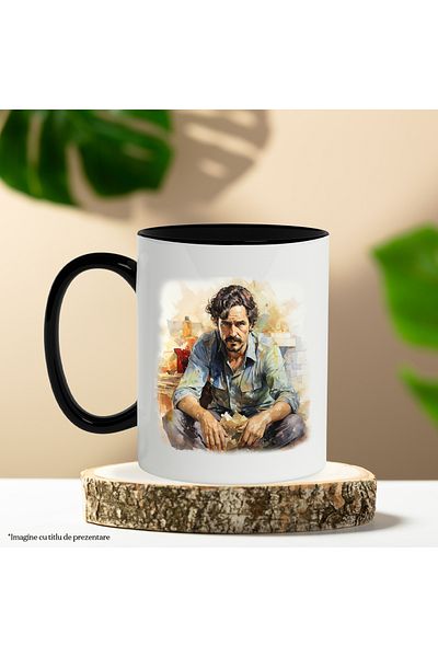 StoryGift Romania Mug With Joel Miller, The Last Of Us, Series, Fictional Character, Multicolor 330 ml,, With