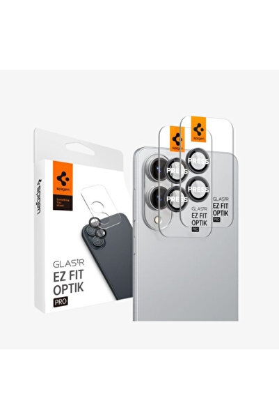 Spigen Galaxy S25 Edge Kamera Lens Camı Koruyucu Kolay K. GLAS.tR EZ Fit Opti...