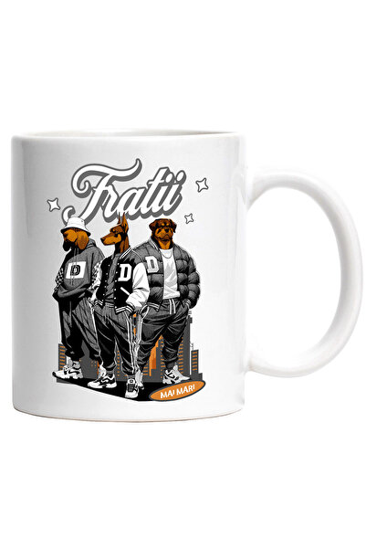 StoryGift Romania Cana Trei Frati Mai Mari Familie Iubire Barbati, 330ml, Cer...