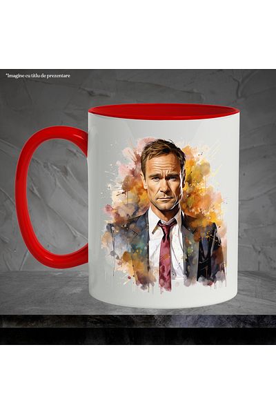 StoryGift Romania Character Mug, Portrait, Barney Stinson, How I Met Your Mother, TV Series, Mul, Cu,STG
