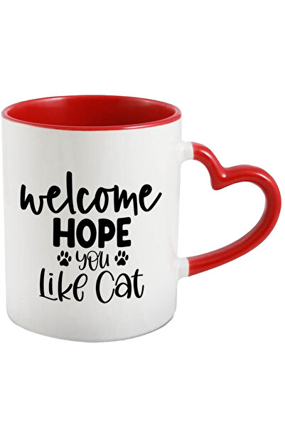 StoryGift Romania Cana pentru iubitorii de pisici cu mesajul "Bun-venit, sper...