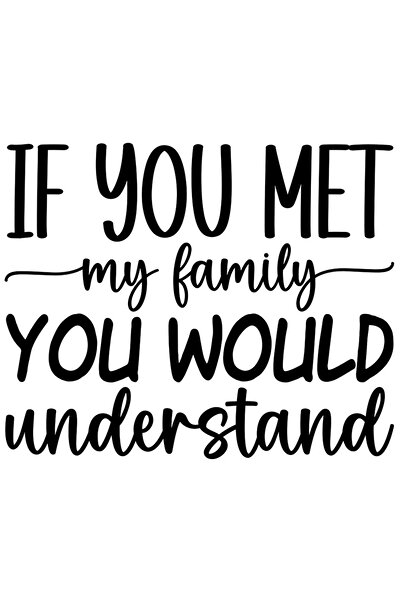 StoryGift Romania Sticker Exterior cu mesajul "Daca mi-ai fi intalnit familia...