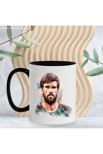 StoryGift Romania Mug With Lionel Messi, Footballer, Athlete, Celebrity, Multicolor 330 ml, Ceramics, With ,STG.
