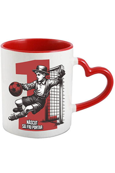 StoryGift Romania Cana Copil jucand fotbal nr 1 text NASCUT SA FIU PORTAR, 33...