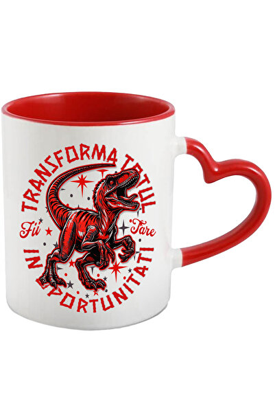 StoryGift Romania Cana Transforma Totul in Oportunitati - Dinozaur, 330ml, Ce...