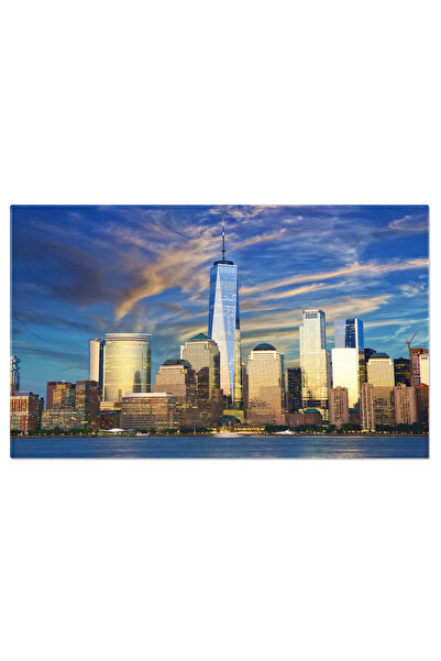 StoryGift Romania Tablou Canvas Manhattan La Amurg, Skyline, New York, Freedo...
