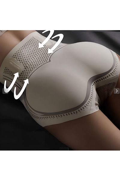 giyindegel Ionizer Laser Cut Corset Collector Non-Marking High Waist V-Control Butt Corset Panty