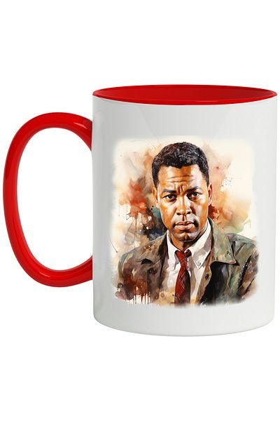 StoryGift Romania Mug With B.B. King, Blues Music Artist, Famous Singer, Multicolor 330 ml, Wax, With ,STG