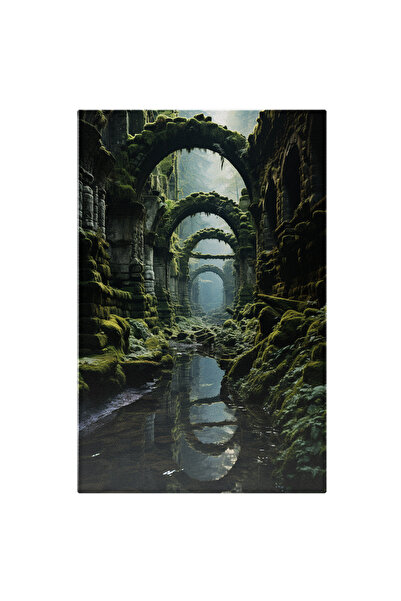 StoryGift Romania Tablou Canvas: Cladire Parasita In Jungla Piatra Veche Film...