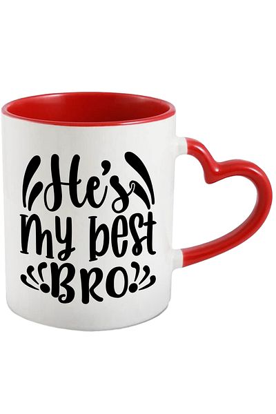 StoryGift Romania Mug for the best brother who helps you in need - family support with Handle, With, STG