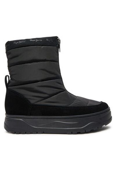 Pepe Jeans ghete de damă până la gleznă PLS50553 negre