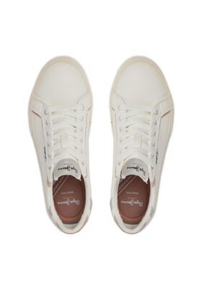 Pepe Jeans adidași de damă PLS31560 albi
