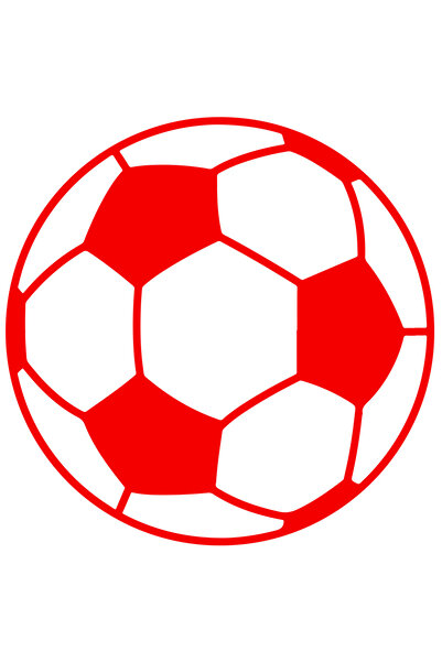 StoryGift Romania Sticker Autocolant 70CM Exterior cu o minge de fotbal pentr...