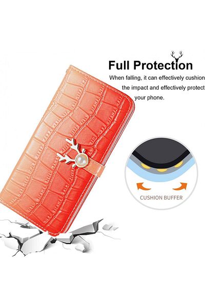 Aisenth Protective case for iPhone 13 Pro Aisenth, PU leather, red, 6.1 inches