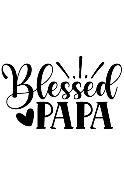 StoryGift Romania Sticker Eticheta 40CM Exterior pentru un tata binecuvantat cu o sotie buna si cu niste copii c