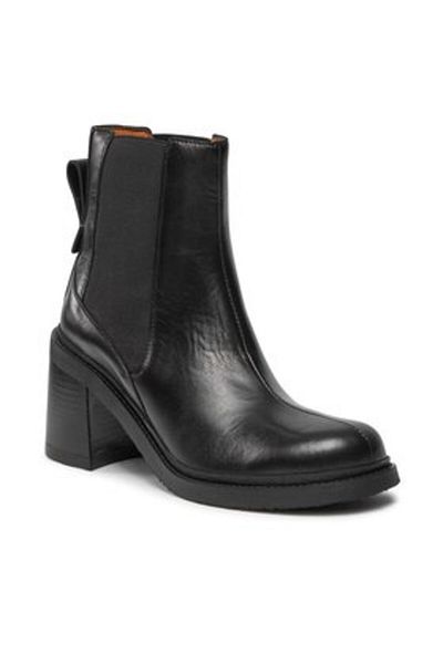 See By Chloe ghete de damă până la gleznă SB41002A negre