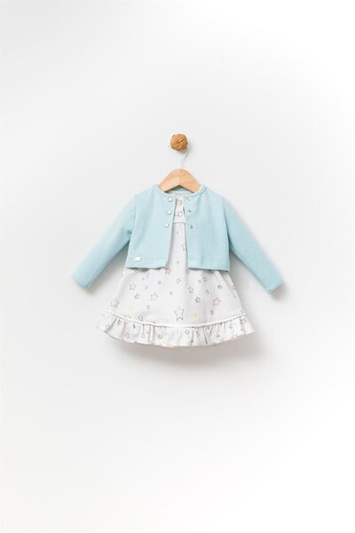 Babydola Kız Bebek 2 Li Elbise Set- 13851