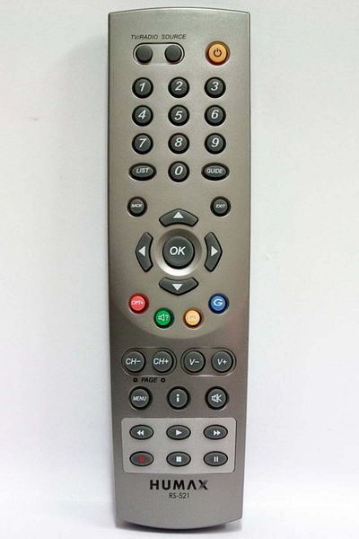 OEM Remote control for Digi sat Humax RS 501-grey