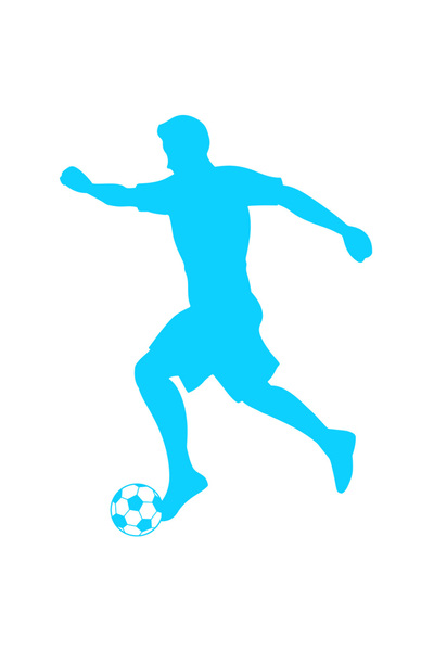 StoryGift Romania Sticker Adeziv 90CM Exterior cu un jucator de fotbal care a...