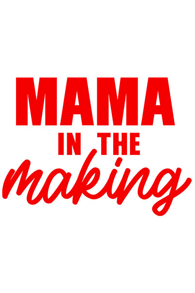 StoryGift Romania Sticker Eticheta 40CM Exterior pentru o femeie gravida cu m...