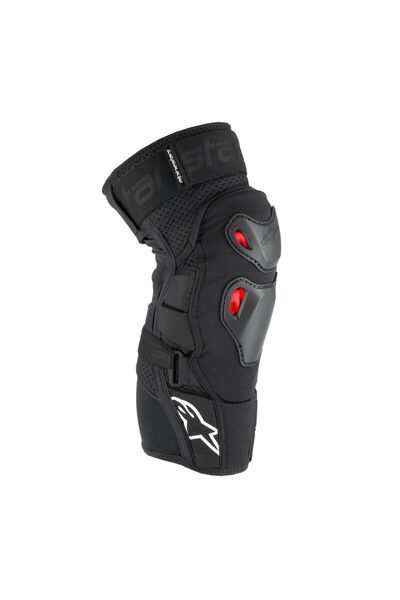 Alpinestars Bionic Pro Plasma Diz Koruma Siyah Beyaz Kırmızı