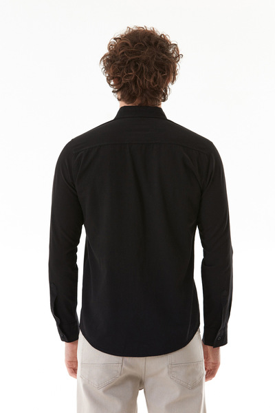 Fulla Moda Basic Double Pocket Shirt