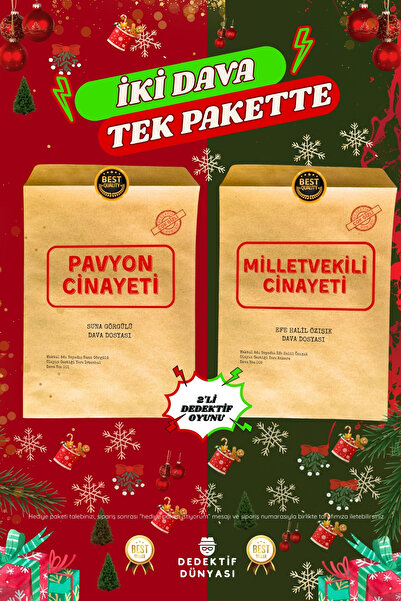 Genel Markalar 2'li Dedektif Oyunu | Milletvekili Cinayeti | Pavyon Cinayeti ...