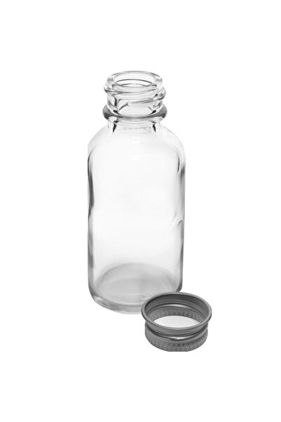 makrobay 50 ml Metal Kapaklı Hediyelik Shot Şişesi 50 Cc Kolonya Koku Süs Küçük Cam Şişe 6 Adet