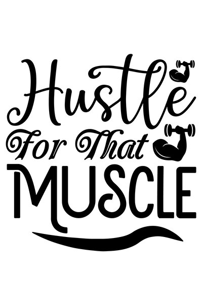 StoryGift Romania Sticker Autocolant 70CM Exterior cu textul "Hustle for that...