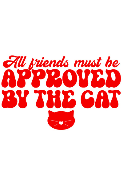 StoryGift Romania Sticker Adeziv 90CM Exterior cu o pisicuta si mesajul "Toti...