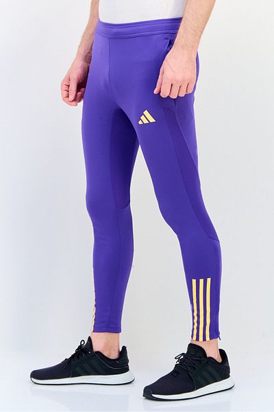 adidas Men Sportswear Fit Drawstring Real Madrid Training Track Pants, Purple