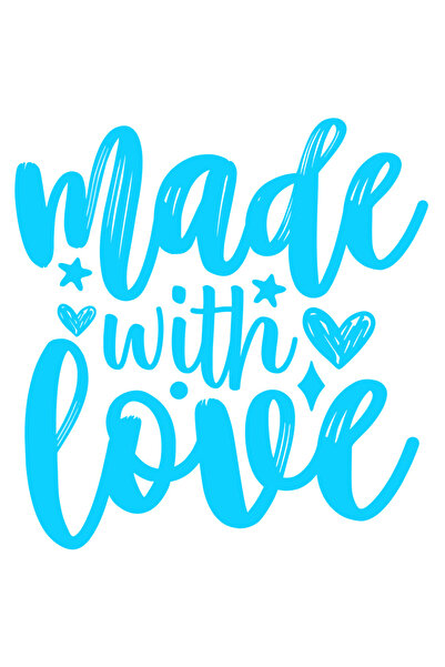 StoryGift Romania Sticker Eticheta 40CM Exterior cu inimioare si stelute cu m...