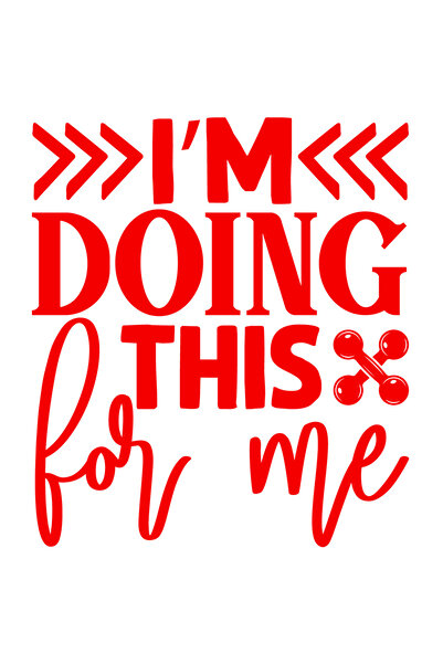StoryGift Romania Sticker Autocolant 30CM Exterior cu textul "I'm doing this ...