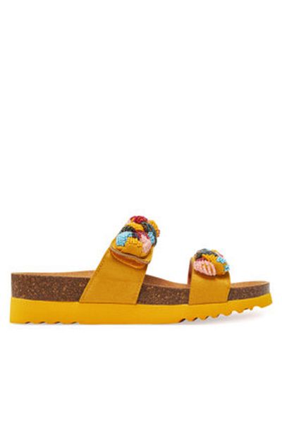 Scholl women's flip flops MF320172320 yellow